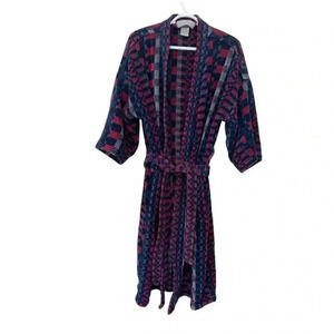 Charter Club Vintage men’s thick, luxurious  terrycloth robe w two front pockets